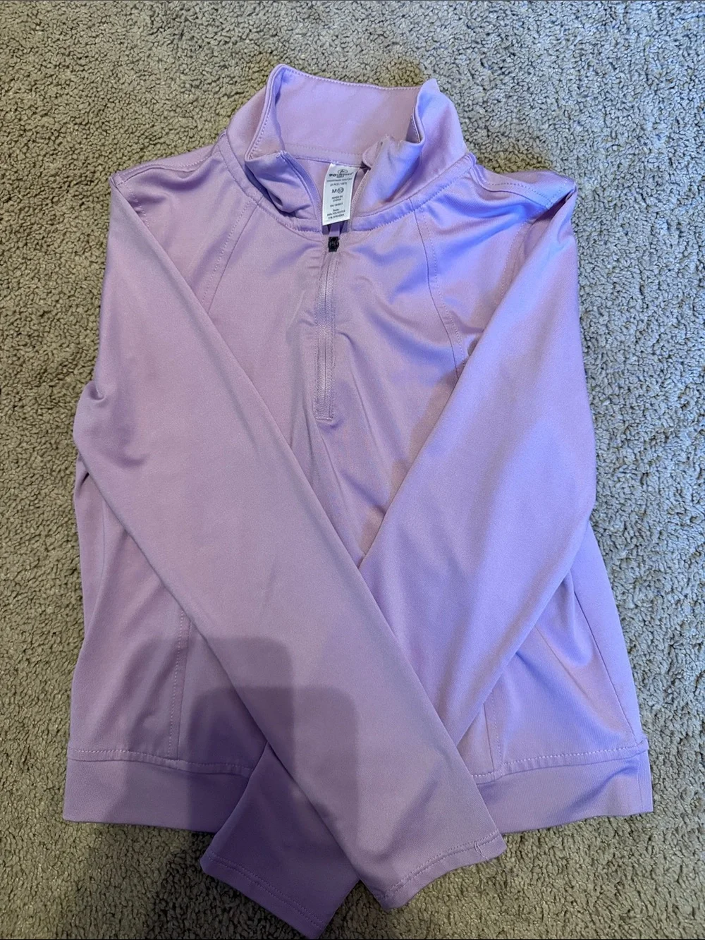 90 Degree By Reflex Lavender and black lightweight set. 2 skirts 1 quarter zip